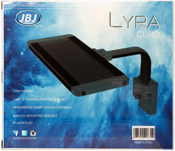 JBJ LYRA - 10W LED Tablet Light – High-Quality Lighting for Freshwater & Saltwater Aquariums