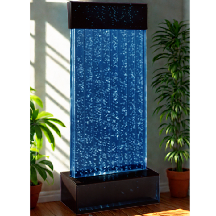 Midwest Tropical WP-3 Water Panel Fountain: Add a Touch of Modern Serenity with a Freestanding Bubble Wall