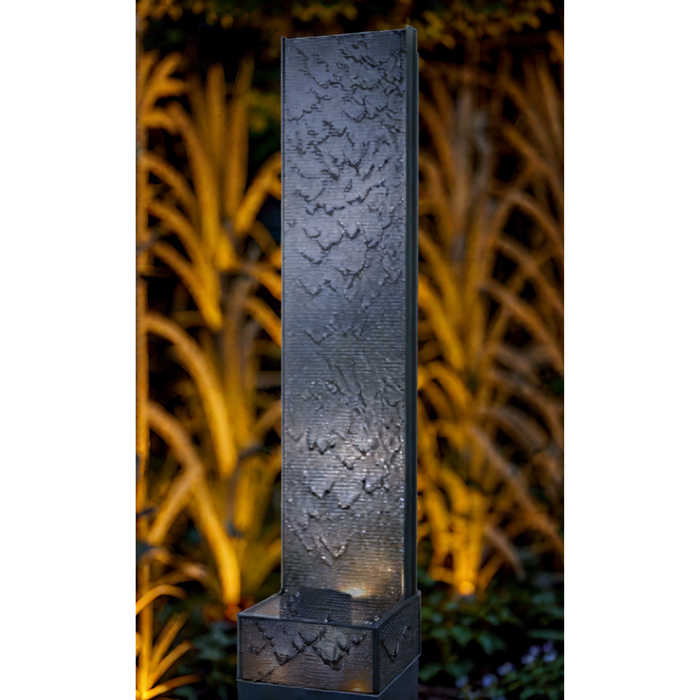 Midwest Tropical AquaFall Waterfall Fountain AF-2: Elevate Your Space with a Freestanding Indoor Waterfall